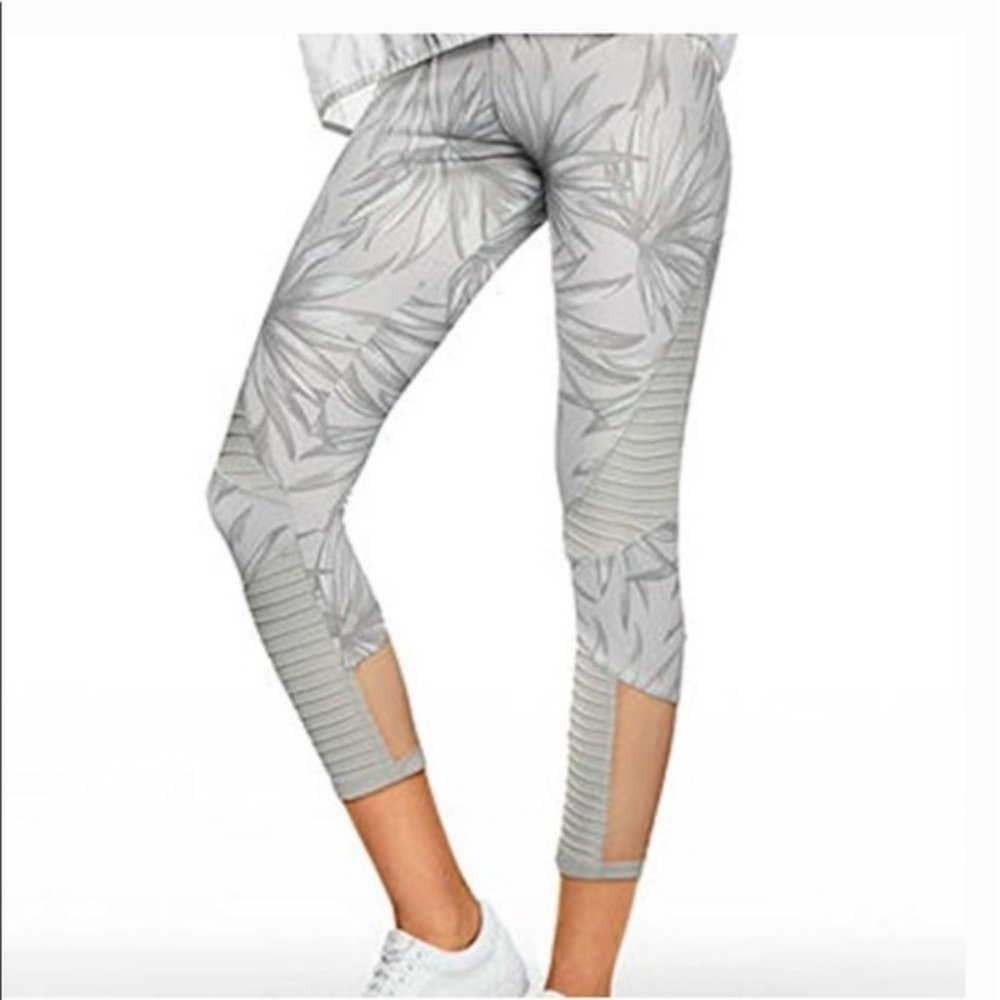 PINK Ultimate Palm Leaves Leggings